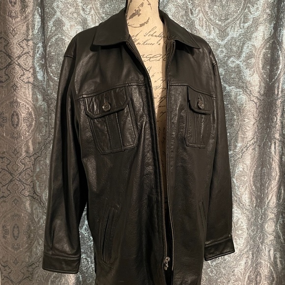 Men’s M. Julian Wilson’s Leather Jacket - Picture 1 of 8